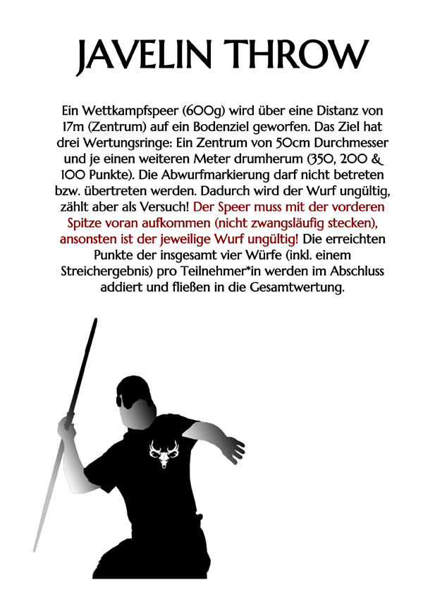 Highland Games Bremen - Javelin Throw / Speerwurf