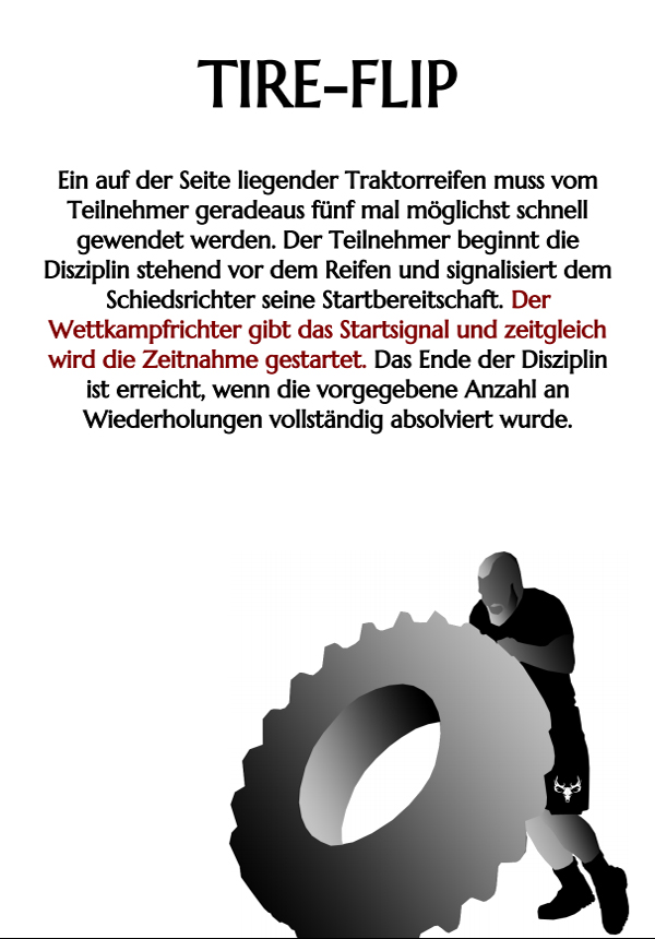 Highland Games Bremen - Tire-Flip